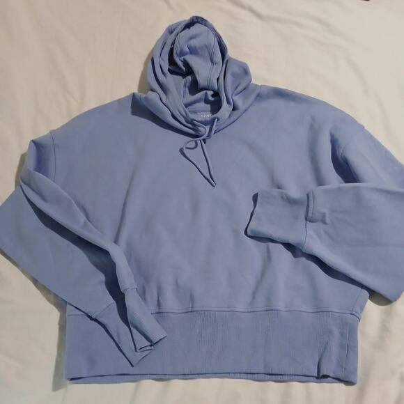 OLD NAVY Active Dynamic Fleece Women's XL Periwinkle Hooded Sweatshirt - Picture 3 of 12